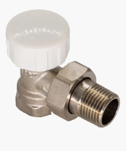 Термостатический клапан угловой 1/2  фото 1