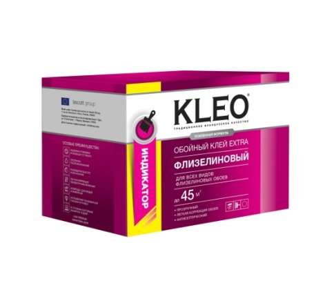 KLEO EXTRA  Клей обойный флизелиновый (до 45м2)с индикатором фото 1