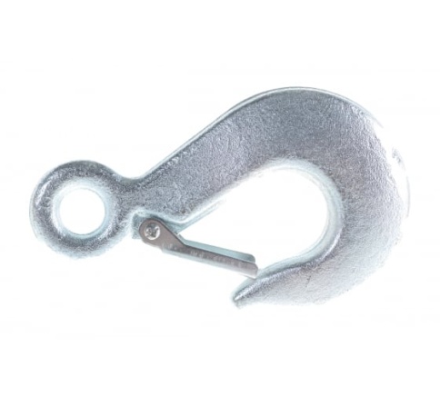 Крюк такелажный КТ DIN 689 с фиксатором 1000кг фото 1