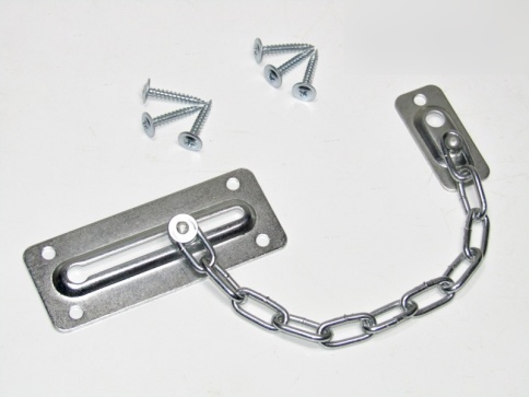 Цепочка дверная НОЭЗ ЦД 100-SL цинк фото 1