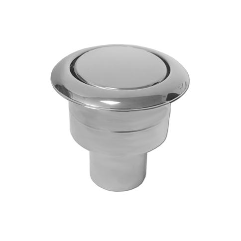 Кнопка нажимная  И-СБ1-А-КМ хром фото 1