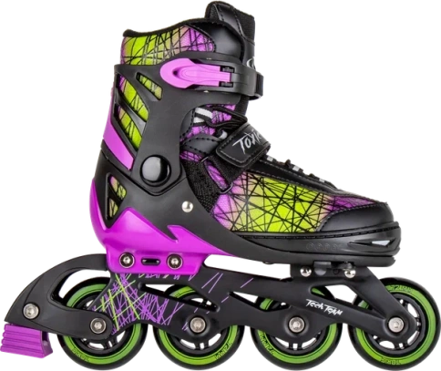 Роликовые коньки Toxic р.31-34 (S) фиолетовый фото 1