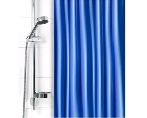 Шторка д/в Вилина "Мираж" 180*180 Синяя фото 1