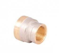 Муфта 1 1/2"-1 1/4" ник-лат фото 1