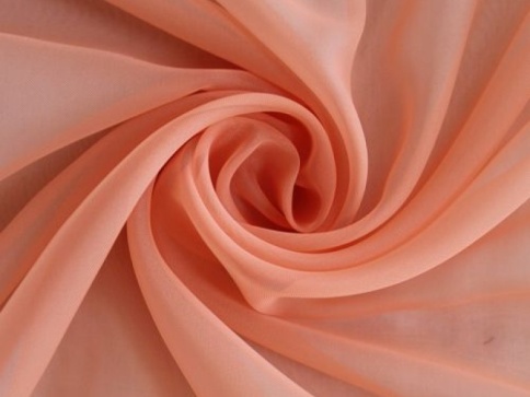 Вуаль однот./Т. персик/2059 (300см) фото 1