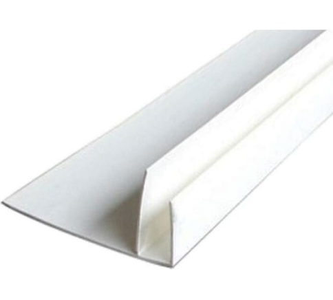 F - профиль белый 3м узкий фото 1