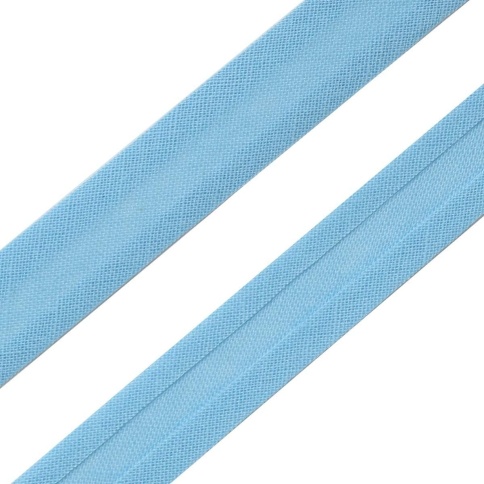 Косая бейка т. голубой 046 (132) фото 1
