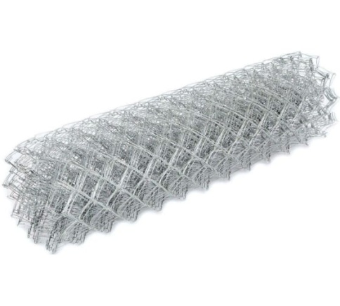 Сетка рабица оцинкованная 55х55х1,4 (1,5х10м) фото 1