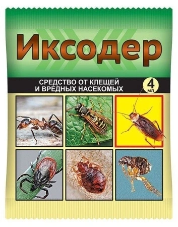 Иксодер 4мл от клещей  фото 1