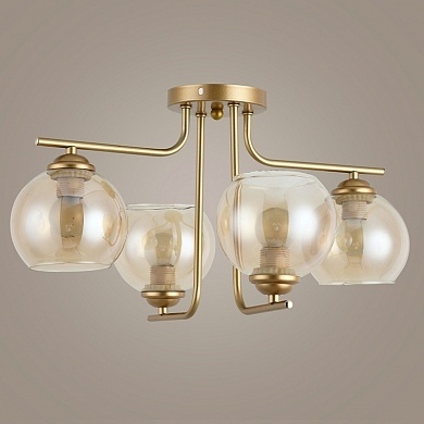 *Люстра 52016/4 MATT FGD матовое золото Е27  фото 1