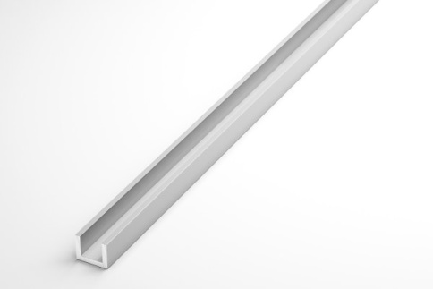 Алюм. швеллер  Шв 01.1000.500 8*10*8*1,5 фото 1