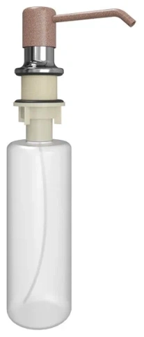 Дозатор для жидкого моющего ср-ва MIXLINE ML-D01 терракотовый 330мл фото 1