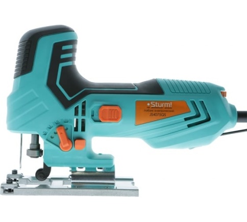 Sturm JS4075QS Лобзик электрический 750 Вт, 65/5 мм (дер/мет), быстрозаж, пдсветка, литая плат. 4ст. фото 1