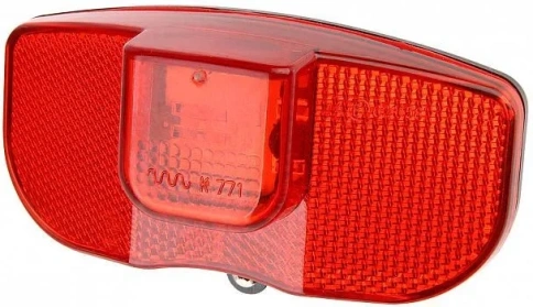 Фонарь задний  JY-148, 1 суперяркий светодиод, красно-черный фото 1