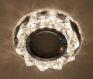 *Точечный светильник D1014-1 серебро фото 1