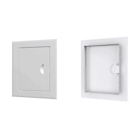 Люк-дверца ревизионная 260х360 с фланцем 200х300 с ручкой ЛТ2030Мп/э фото 1