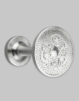 Держатель для подхватов А26-1-3, мат.серебро фото 1