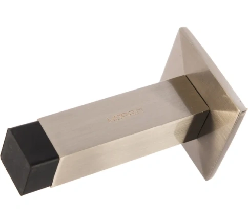 Ограничитель дверной настен.116 (мат.никель) фото 1