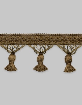 Бахрома коричневый (HB53-8) 20м фото 1