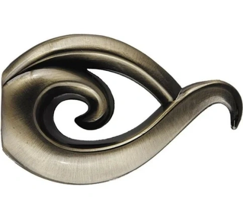 Наконечник 16мм Бутон Золото антик фото 1