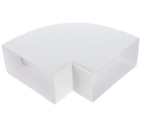 Колено 60х120 плоское 90' горизонтальное 612КГП фото 1