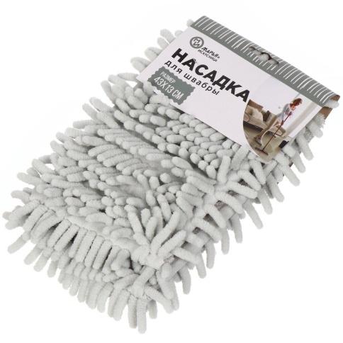 Насадка к швабре (губка) Марья-Искусница 43*13см микрофибра HD1009 фото 1