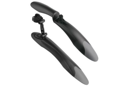 Крылья пластиковые 27,5"-29", черные с быстросъемным креплением В-057 (050374) фото 1