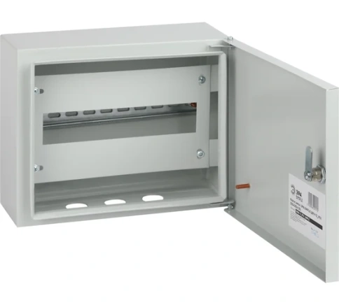 KRZMI Бокс металл ЩРН-12 310*200*125 IP55 с уплот-м для наружн.уст.12-и модульных устройств  фото 1