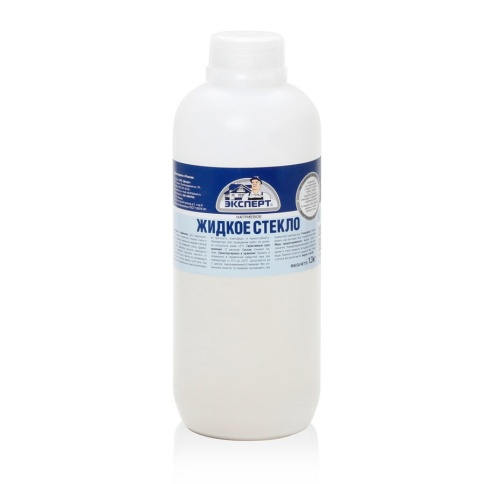 Эксперт Жидкое стекло 1,3кг. фото 1