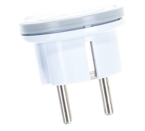Эл.вилка-невидимка с/з  белая 5566874  фото 1