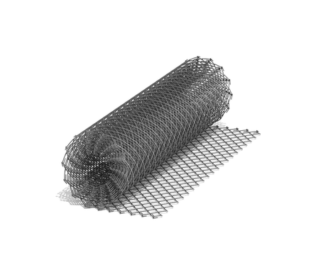 Сетка рабица оцинкованная 35х35х1,4 (1,2мх10м) фото 1