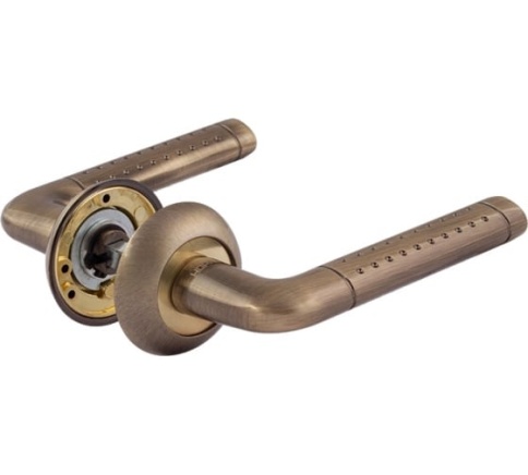 Ручка дверная AL 101A AL ст.бронза фото 1