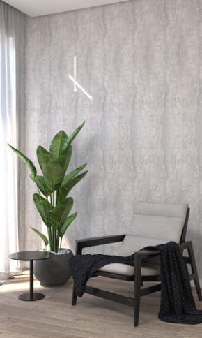 Панель МДФ Classic STELLA Premium Бетон Чикаго 2700х200х6 (8) фото 1