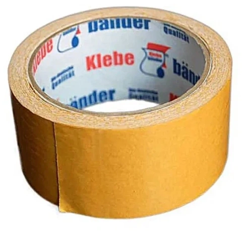 Двухсторонняя лента 38мм х 25м полипропилен Klebebander/48 фото 1