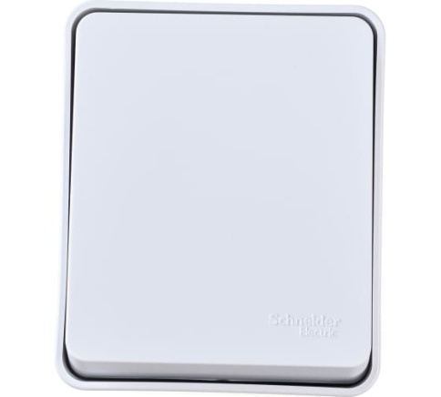 Выключатель 1кл 10А AtlasDesign Profi54 белый ATN540111 фото 1