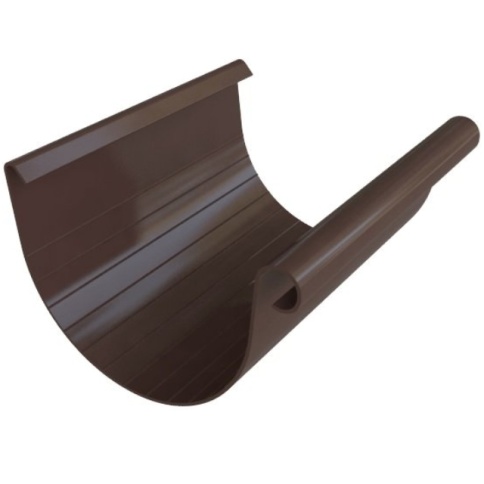 ЭЛИТ ЖЕЛОБ 3 м КОРИЧНЕВЫЙ 125мм фото 1