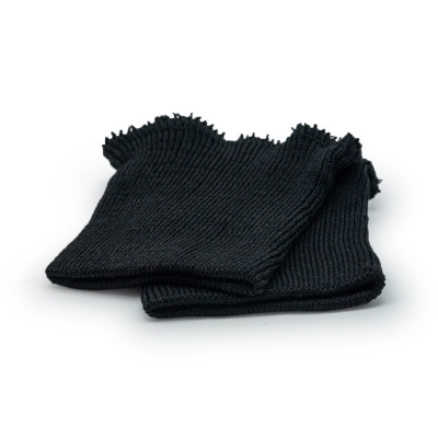 Манжеты тонкие на спецодежду х/б+п/э 1/1 14класс черный (43992) пара фото 1