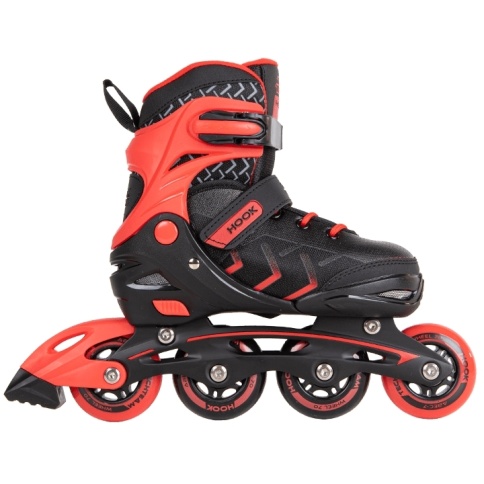 Роликовые коньки Hook р.34-37 (М) красные 1/6 фото 1