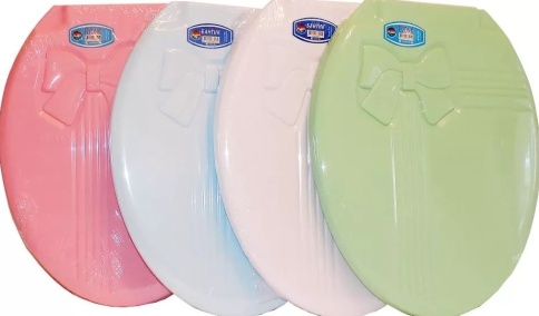 Сиденье для унитаза DDStyle Бантик цв. в ассорт. 1018 фото 1