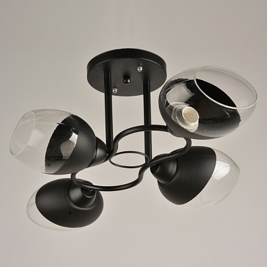 *Люстра 1448/4ВК черный фото 1