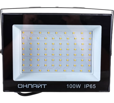 ОНЛАЙТ Прожектор светодиодный OFL-100-4000K-BL-IP65-LED (61947) фото 1