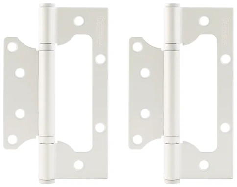 Петля накладная унив. 800-5" (белый) без колп. (125х75х2,5) фото 1