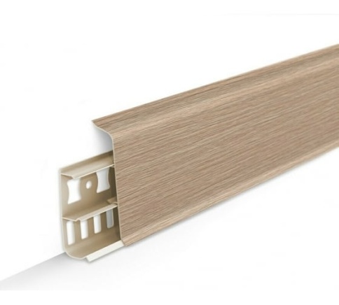 Плинтус Деконика 85мм 2,2м Дуб северный 213 фото 1