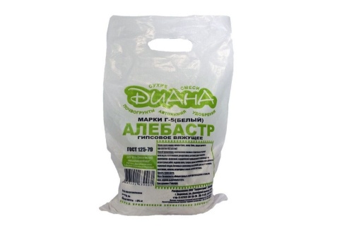 Алебастр белый 3 кг. Диана фото 1