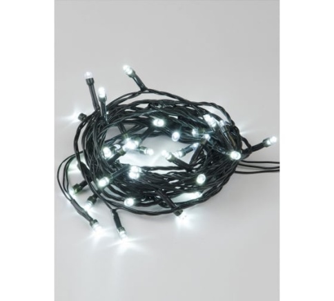 Гирлянда LED ULD-S0500-050/DGA WHITE IP20 5м 50диод. бел.свет провод зел. Uniel UL-00007305 фото 1