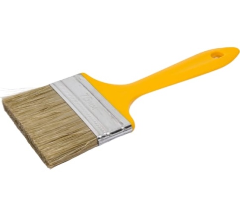 Лакра Кисть плоская Хобби 75 мм смеш.щетина 0103530 фото 1