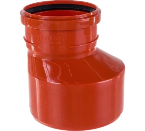 Переход для наруж.канализации 160/110 фото 1