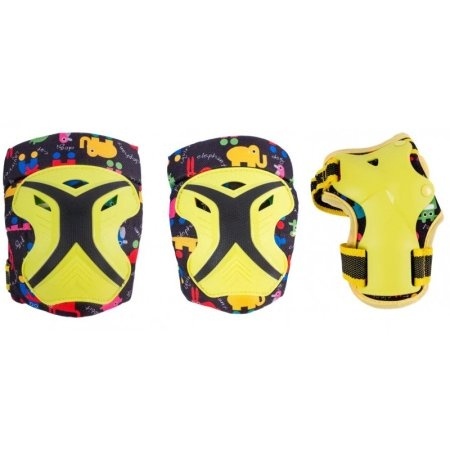 Роликовая защита Safe fit kids 3.0 yellow L фото 1
