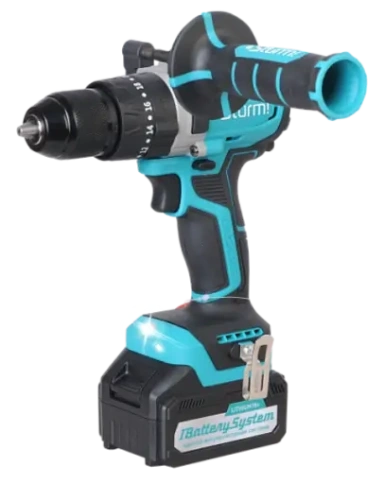 Sturm CD2080 Дрель аккум.б/щ 18В, 1BatterySystem,  2*3,0 Ач. 4в1, доп рукоятка,кейс фото 1