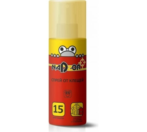 Спрей от клещей Фл 100мл Nadzor /36 фото 1